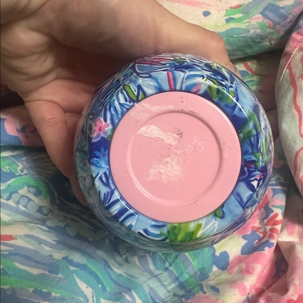 NWT Lilly Pulitzer Lion Around Insulated Stemless Tumbler 12 Oz - Picture 4 of 5